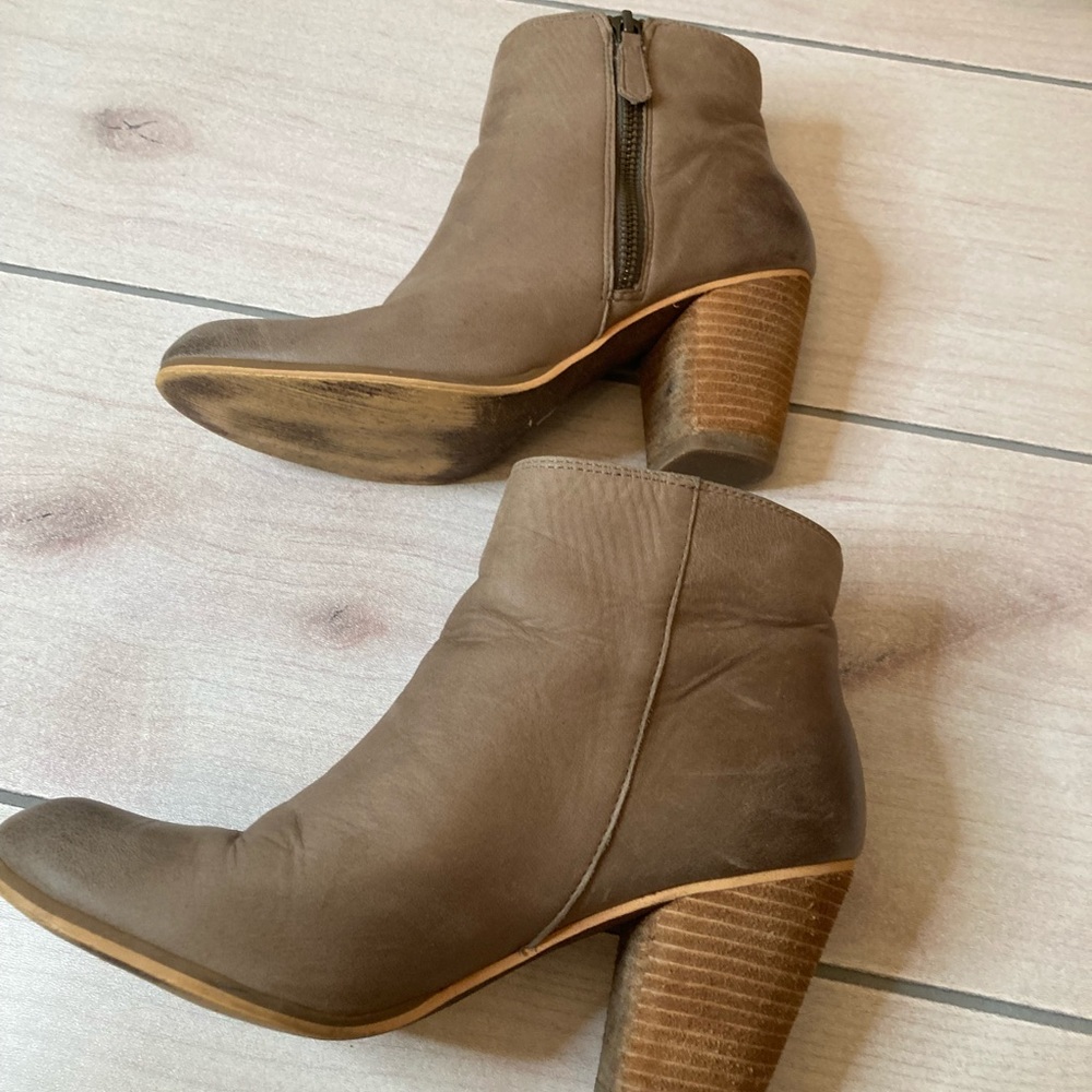 BP Tan Booties. - Picture 3 of 6